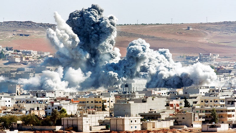 Daruruwan Mutane A Kasar Siria Suka Mutu Ko Suka Ji Rauni Sanadiyar Hare Haren Amurka Da Kawayenta