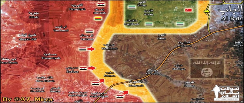 Suriye Ordusu, El Bab’a 8 kilometre uzaklıkta !