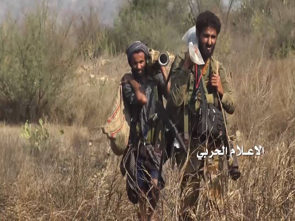 الجيش اليمني يقتحم مواقع سعودية في جيزان + (صور)