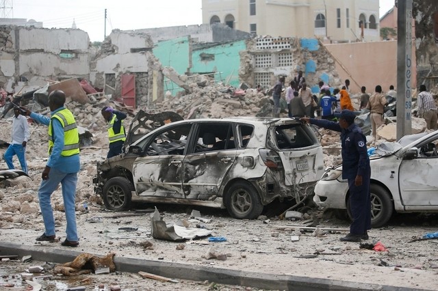 At least ten killed in Al Shabab attack on Mogadishu hotel