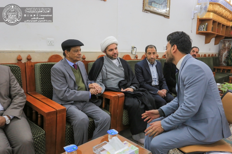سفير جمهورية بنغلاديش في العراق: نحن ندرّس أبنائنا بالمدارس منهج الامام علي (ع)+(صور)