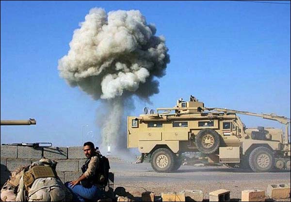 الحشد الشعبي يصد تعرضا لداعش غرب الموصل ويقتل 40 عنصرا من التنظيم