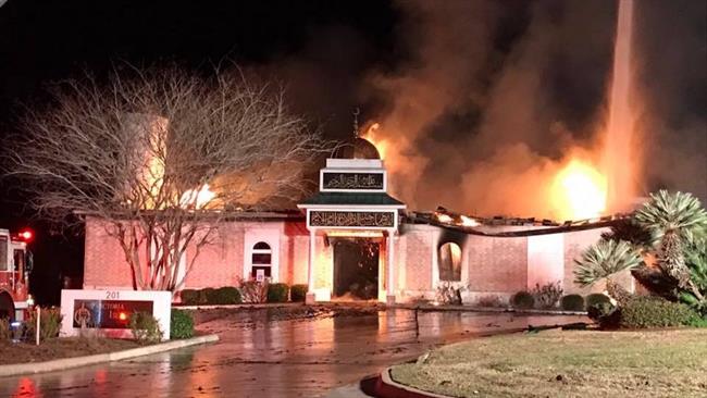 Texas mosque set on fire after Trump's Muslim ban 