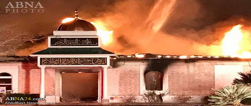 Amerika’da Yine İslam Düşmanlığı: Amerika’nın Teksas Şehrinde Bir Cami Kundaklandı/FOTO