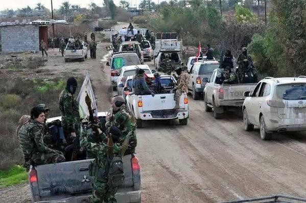 الحشد الشعبي والشرطة الاتحادية يحرران جزيرة "الحليوات" غرب منطقة الزاب بالكامل
