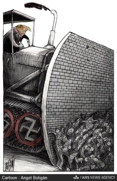 Karikatur: Polisi Perkauman Di Washington Karikatur: Polisi Perkauman Di Washington