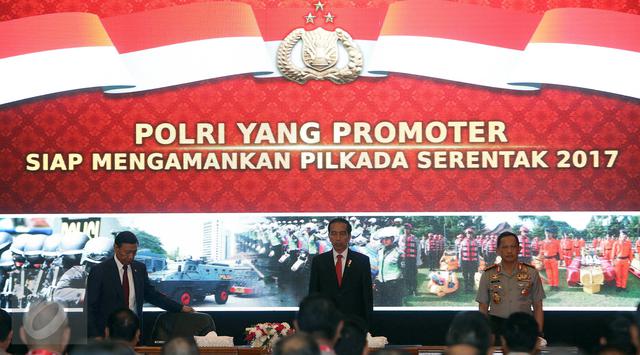 Buka Rapim, Presiden Jokowi Ingatkan Polri Hadapi Tantangan Yang Makin Kompleks