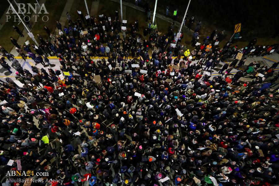 “Manifestación Anti Trump se Llevan a Cabo en Diferentes Aeropuertos Estadounidenses”