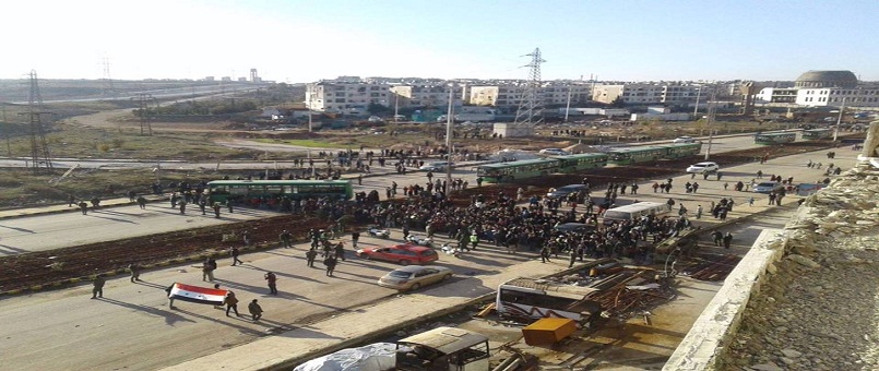 Barada vadisindeki 1142 terörist İdlib’e tahliye edildi