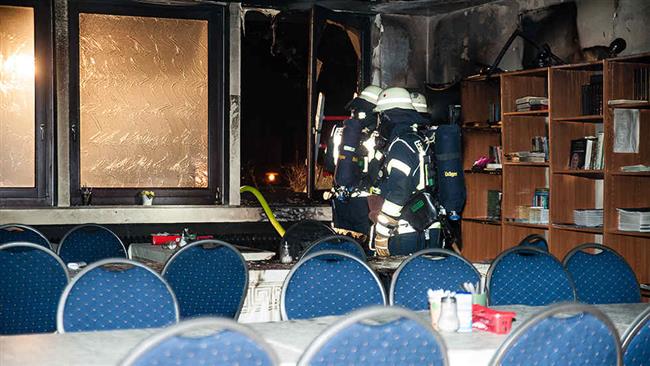 Suspected arson attack at Bosnian Islamic center in Germany + Video