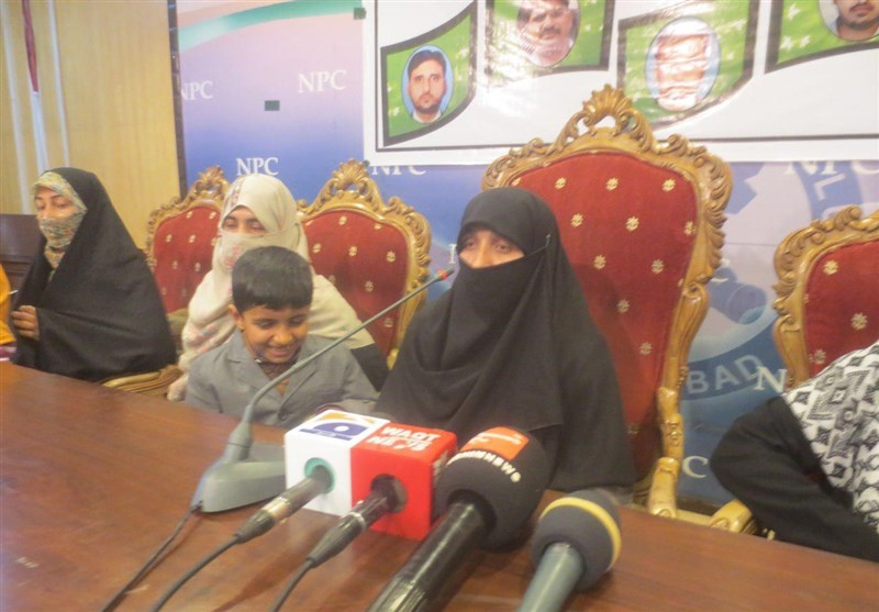 اسلام آباد میں شیعہ مسنگ پرسنز کے ورثاء کی پریس کانفرنس+ تصاویر