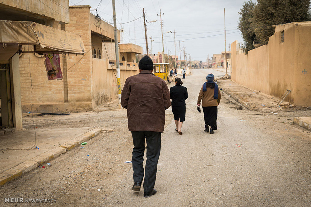 تصویری رپورٹ: موصل میں عراقی عیسائيوں کی واپسی