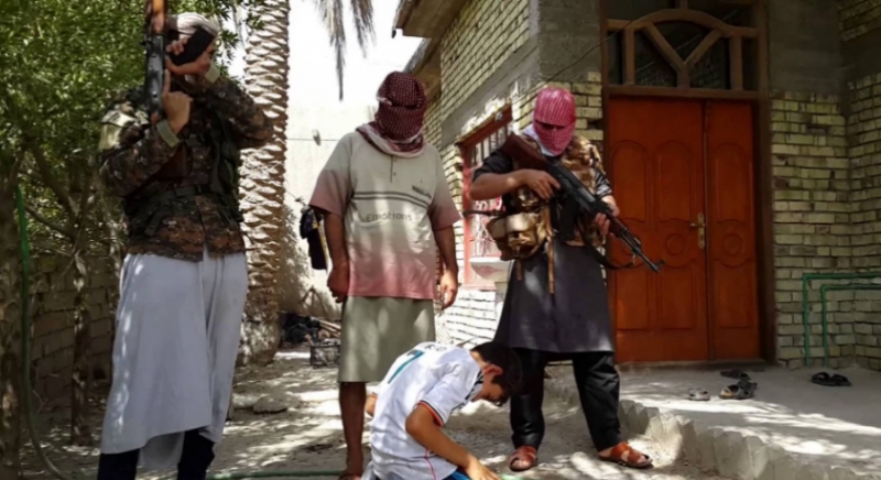 Hands of two kids cut off by ISIS in Mosul 