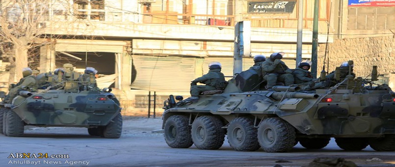 Rus Kara Kuvvetleri Halep’te / Foto