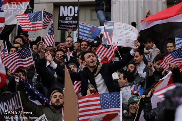 Imigran Yaman di New York Protes Keras Kebijakan Imigran Trump