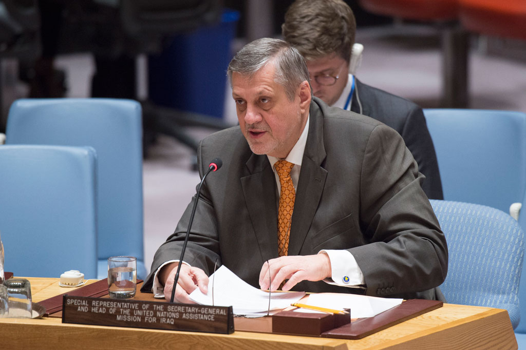 UN envoy says ISIS to be routed soon in Iraq