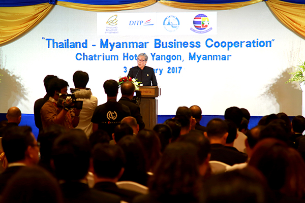 ျမန္မာ-ထိုင္း ပူးေပါင္း၍ စက္မႈႏွင့္ စိုက္ပ်ိဳးေရး က႑တြင္ အာဆီယံေစ်းကြက္ ထိုးေဖာက္မည္ဟုဆုိ