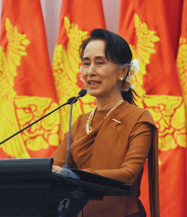 ၿငိမ္းခ်မ္းေရးလုပ္ကိုင္ရာတြင္ ႀကံဳေတြ႕ရေသာစိန္ေခၚမႈမ်ားက အရည္အခ်င္းျမႇင့္တင္ႏိုင္ေသာအခြင့္အေရးျဖစ္ဟု ေဒၚေအာင္ဆန္းစုၾကည္ေျပာၾကား