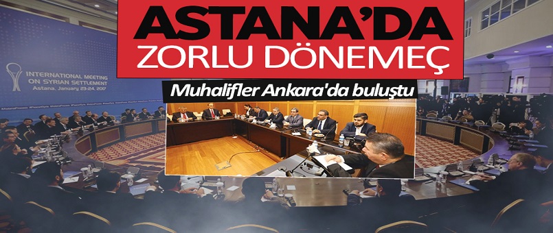 Astana’da zorlu dönemeç