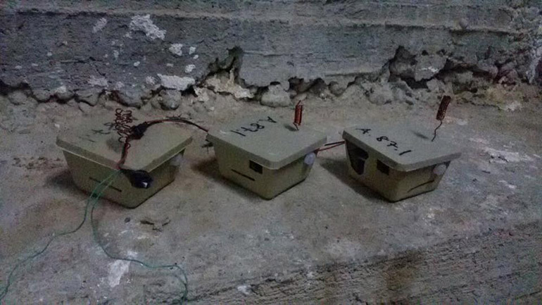 لواء الطفوف يتمكن من إبطال أحدث العبوات الناسفة لداعش في الموصل+(صور)