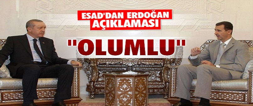 Suriye Cumhurbaşkanı Esad: Erdoğan'ın politikası Suriye için olumlu