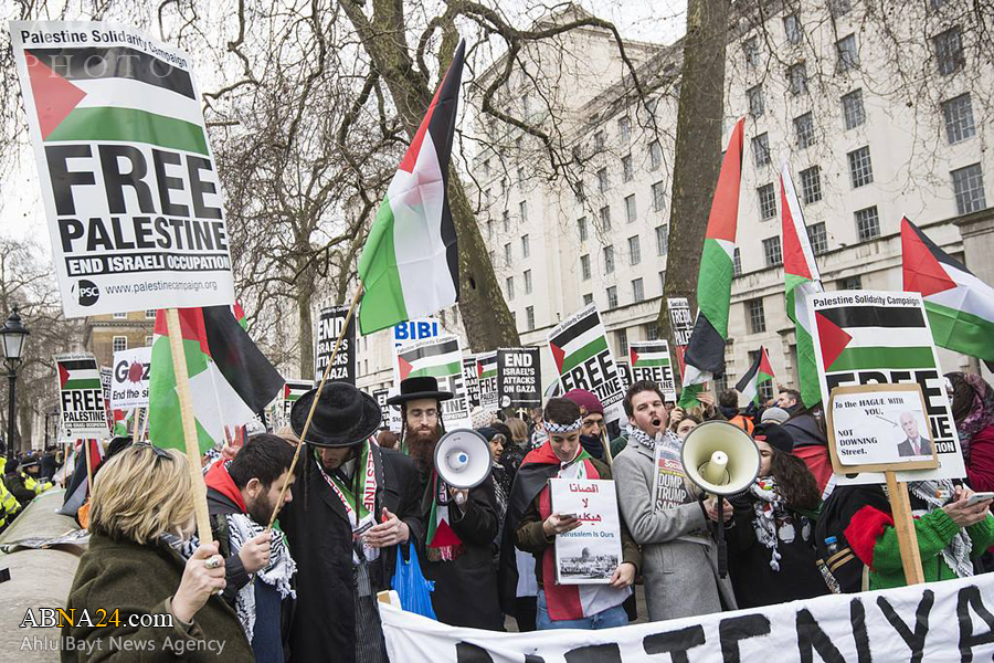 Berita Bergambar: Tunjuk Perasaan Bantah Lawatan Netanyahu Ke London