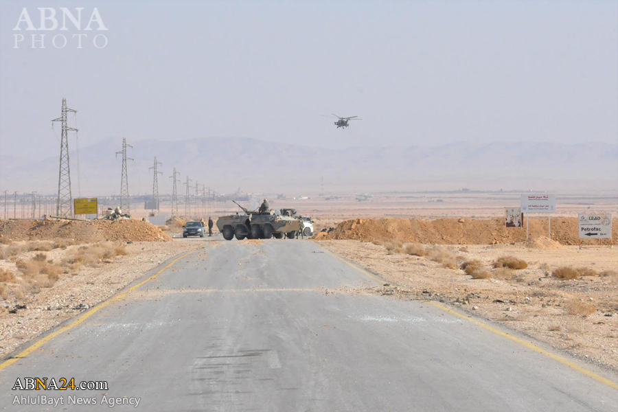 Berita Bergambar: Kemaraan Tentera Syria Di Timur Homs