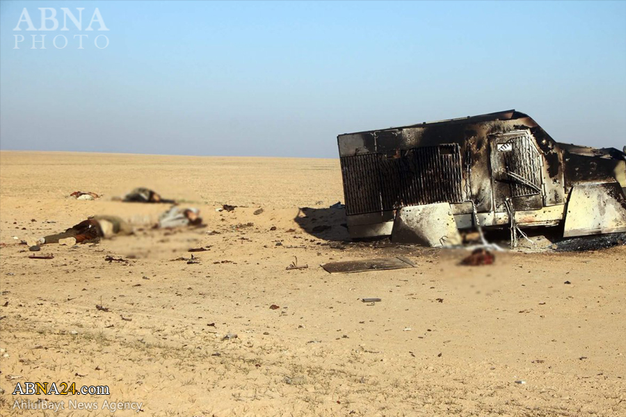 الحشد الشعبي يقتل 20 عنصرا من "داعش" باحباط تعرض لهم غرب الموصل+(صور)