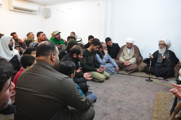 المرجع النجفي يؤكد أَهمية استحصال صفة التقوى وتطهير النفس وتزكيتها
