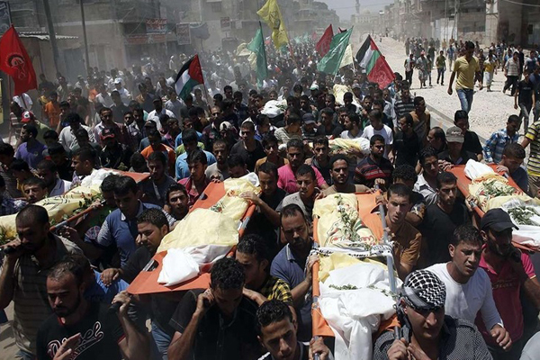 イスラエル軍、パレスチナ・ガザ地区を空爆で８名死傷
