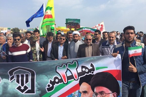 تصویری رپورٹ: ایران کے مختلف صوبوں میں عظیم الشان ریلیوں کا اہتمام