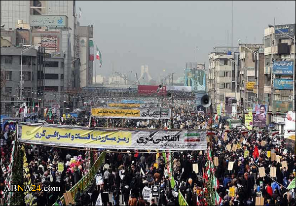 البيان الختامي لمسيرات الثورة الإسلامية: أميركا لازالت العدو الأول
