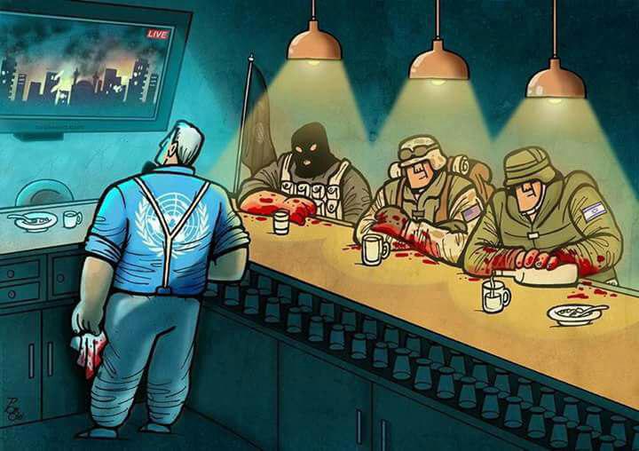 Israel, EEUU y Daesh; Unidos en el Genocidio de Musulmanes bajo la Sombra de la ONU