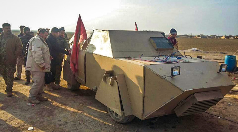 لواء الطفوف التابع للعتبة الحسينية يقتل 20 عنصرا من داعش التكفيري بالموصل