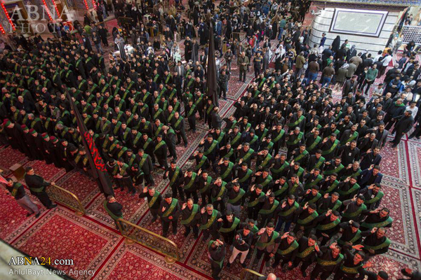 Fotos: Tauerfeier der Diener der Karbala-Schreine für Hadrat Fatima (s.a)