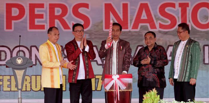 Digempur Medsos, Presiden Jokowi Minta Media Arus Utama Tidak Runtuh Dalam Menjunjung Etika Jurnalistik