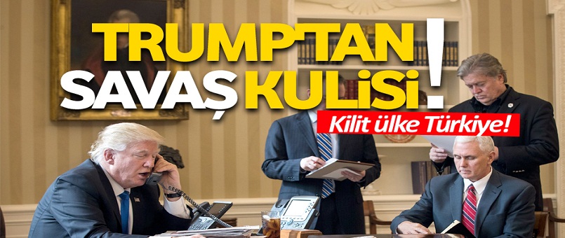 ABD Başkanı Trump'tan savaş kulisi!