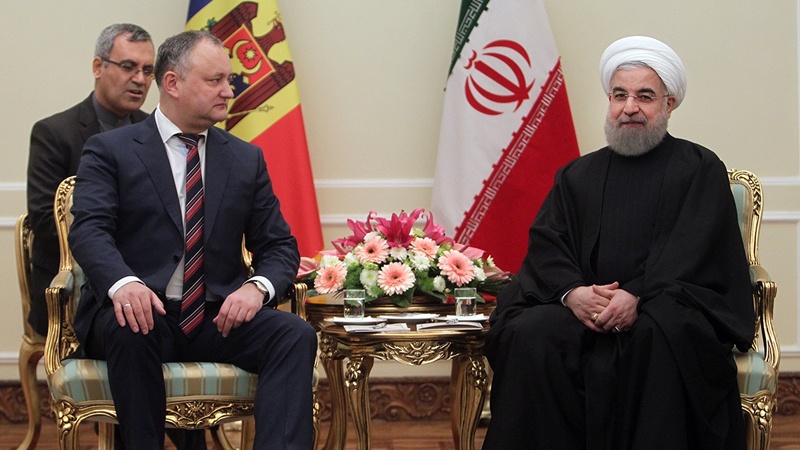 صدر مملکت کی ایران مولداویہ تعلقات کے فروغ پر تاکید