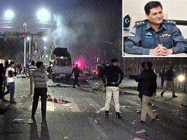 لاہور میں پنجاب اسمبلی کے سامنے دھماکہ/ ڈی آئی جی ٹریفک سمیت 7 افراد ہلاک