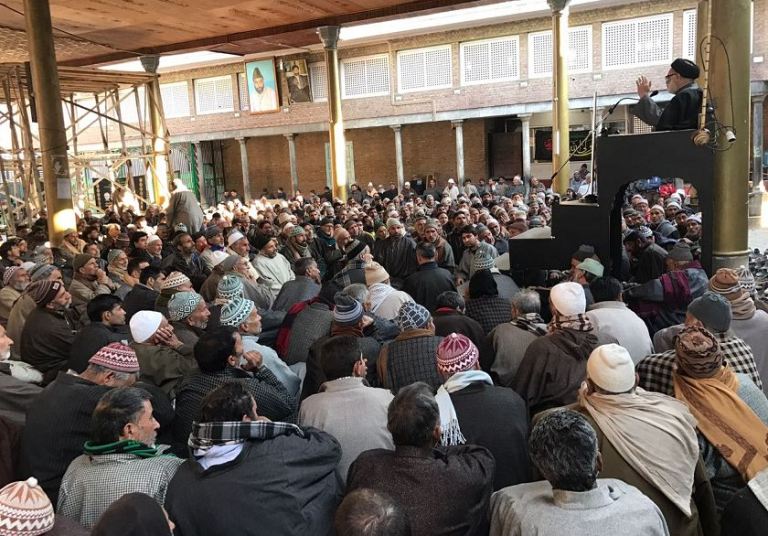 ایام فاطمیہؑ کی مناسبت سے مرکزی امام باڑہ بڈگام میں مجلس عزا