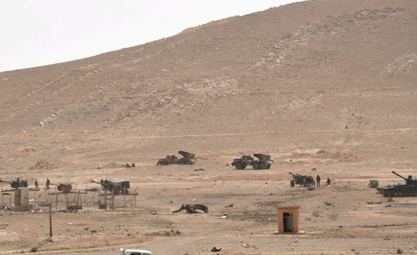 القوات السورية تواصل تقدمها نحو تدمر وباتت على مسافة تقل عن 20 كليو من المدينة
