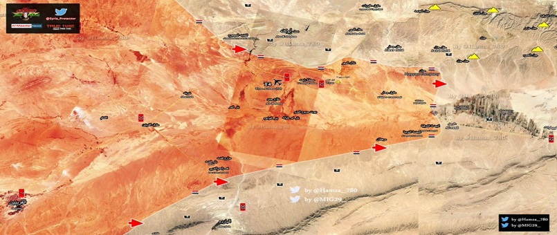 Suriye Ordusu, Palmira’nın batısındaki Hayyan gaz sahalarını IŞİD’den geri aldı