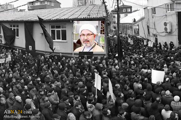 Funeral ceremony held for Istanbul's Shia cleric