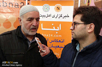 فرحة مواطن أمريكي لمشاركته في مسيرة 22 بهمن 