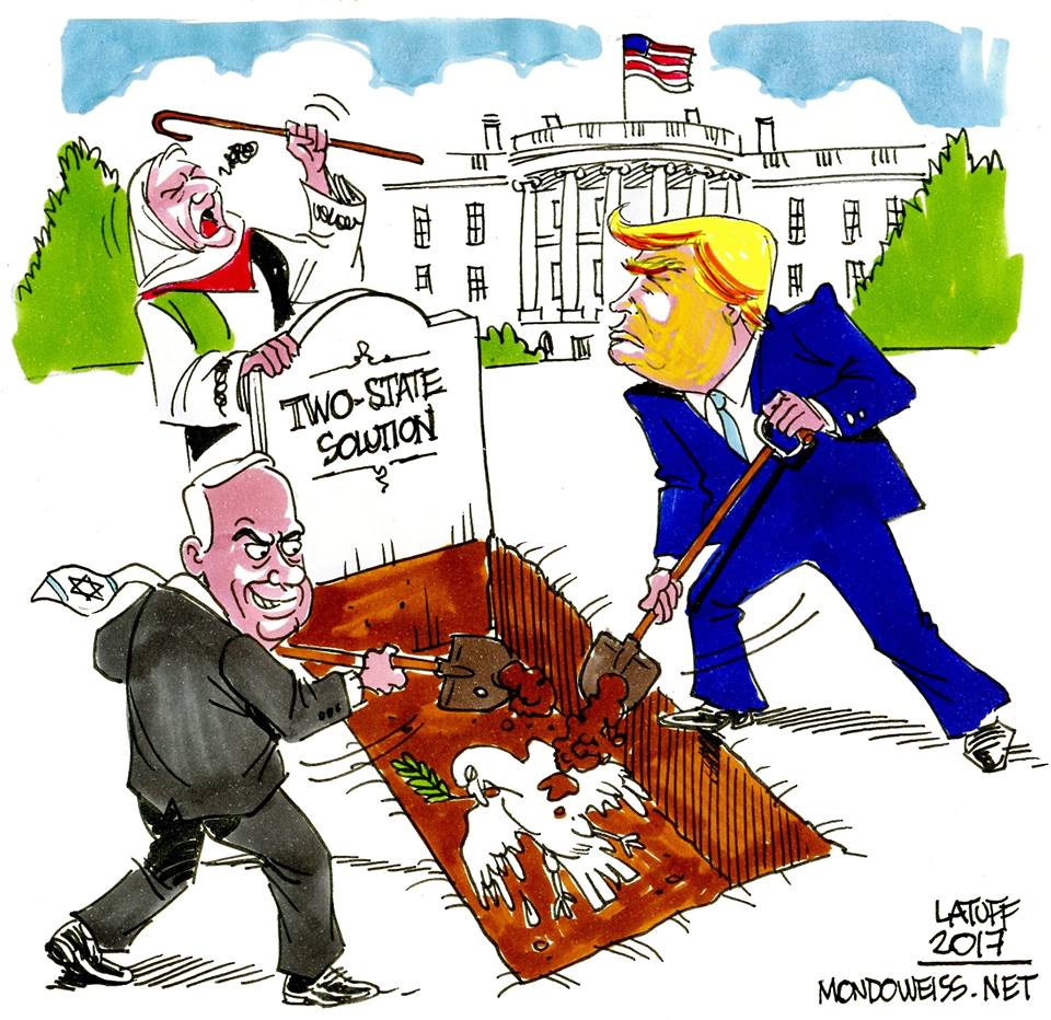 Trump da Luz Verde a Israel para Terminar de Anexarse los Remanentes de Palestina Ocupada