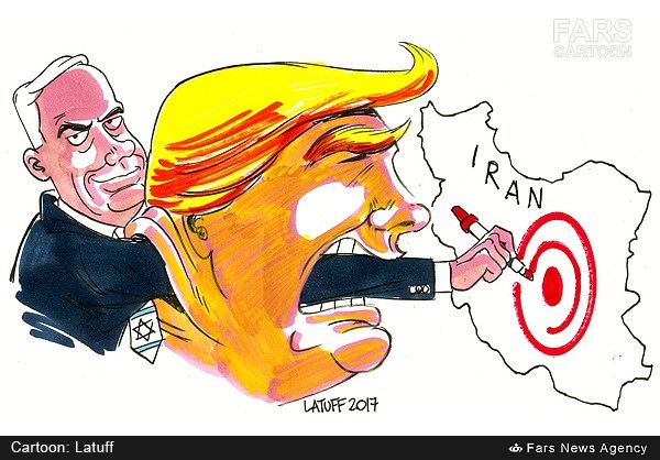 Karikatur: Netanyahu Desak Trump Teruskan Tekanan Ke Atas Iran