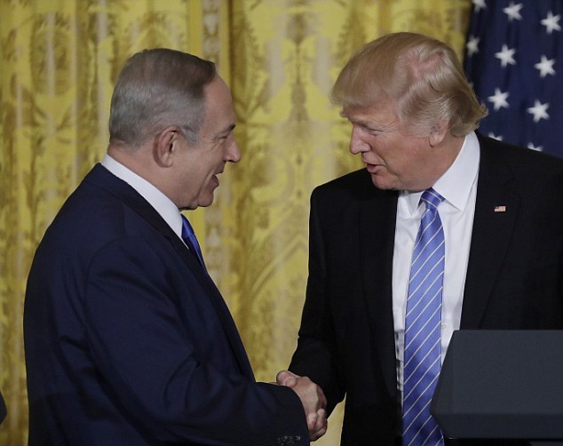 Netanyahu urges Trump to recognize Israeli sovereignty over Golan Heights