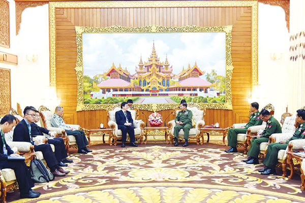 ျမန္မာ-တ႐ုတ္ ႏွစ္ႏိုင္ငံ တပ္မေတာ္ၾကား နည္းပညာပူးေပါင္းေဆာင္ရြက္ေရး ေဆြးေႏြး