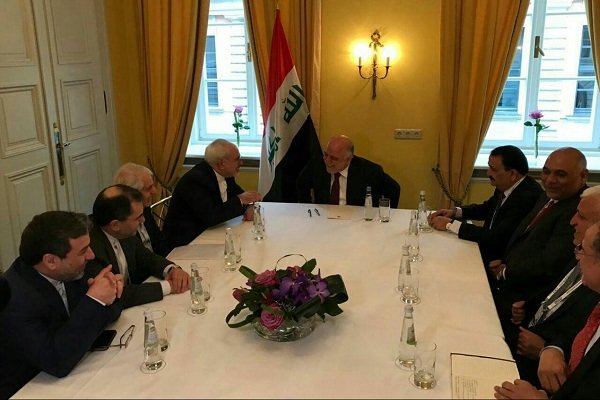 عراقی وزیر اعظم کی ایرانی وزیر خارجہ سے ملاقات