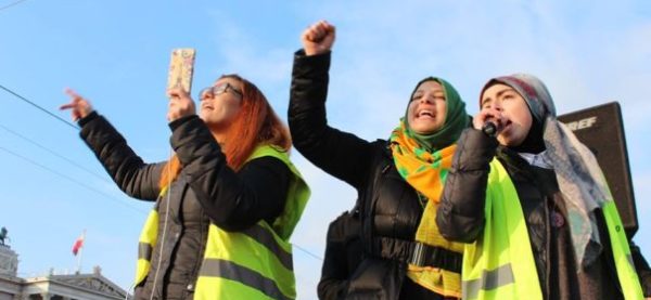 "Mein Körper, Mein Recht, mein Recht auf Selbstbestimmung"